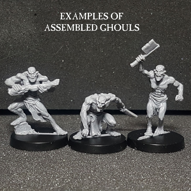2022 Re-Mastered Ghouls COMPLETE TRIBE (13 Figures) [METAL]